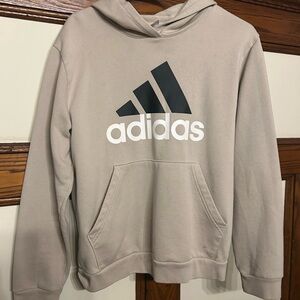 Adidas Beige boys Hoodie size XL